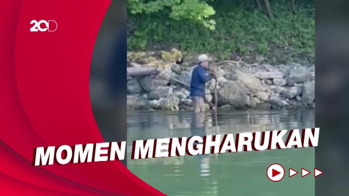 Ikhtiar Ridwan Kamil Terjun Susuri Sungai Aare Mencari Sang Anak