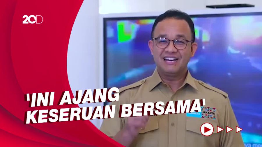 Anies Minta Jangan Ada Spanduk-Kaus Bernada Politis di Formula E