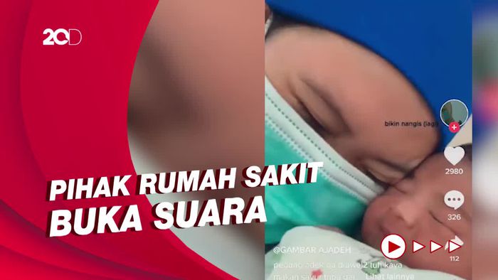 Heboh Nakes Bikin Konten Uyel-uyel Pipi Bayi hingga Nangis