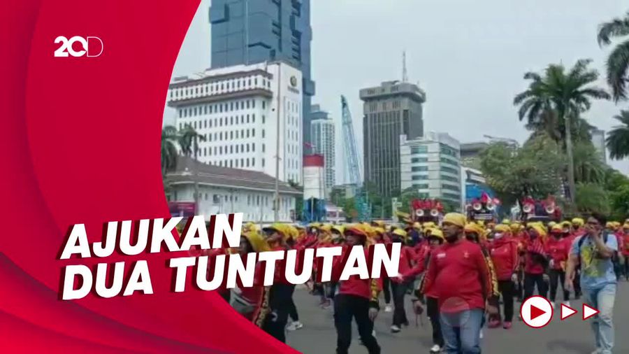 10 Ribu Buruh Akan Demo di Depan Gedung DPR 15 Juni