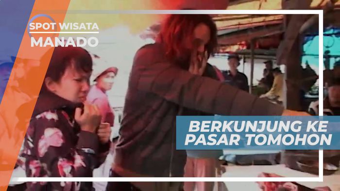 Aneka Hewan Tak Biasa di Pasar Tomohon, Manado