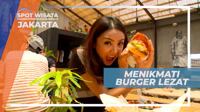 Kelezatan Burger dengan Roti Empuk dan Daging yang Gurih, Jakarta