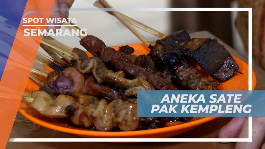 Sate Pak Kempleng Semarang, Berbahan Dasar Daging Sapi yang Lembut