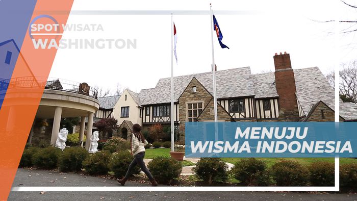 Berkunjung ke Wisma Indonesia di Kawasan Tilden Street Washington