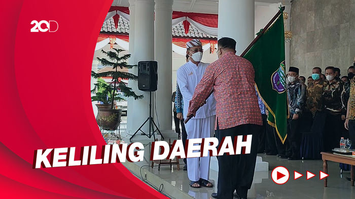 Meriahnya Kegiatan Ngarak Pataka di Hari Jadi Ciamis ke-380