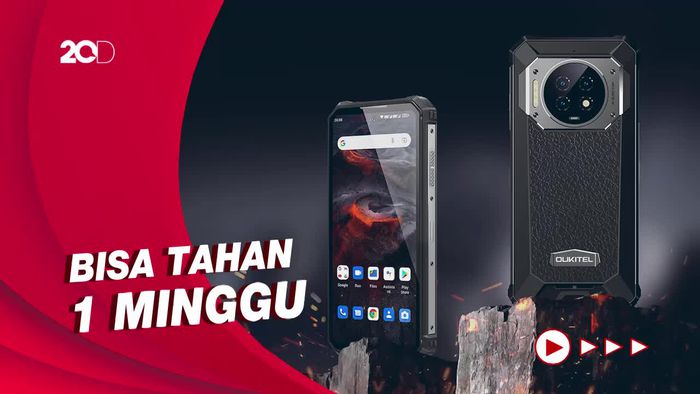 China Rilis Ponsel dengan Baterai 21.000 mAh