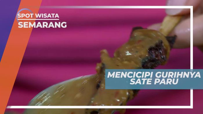 Sate Paru, Kuliner Gurih yang Disajikan Dengan Bumbu Kacang, Semarang