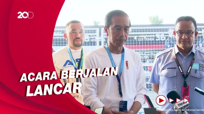 Jokowi Apresiasi Gelaran Formula E: Event Masa Depan RI