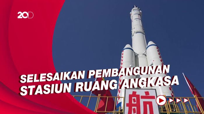 3 Astronot China Siap Meroket Besok dengan Shenzhou-14