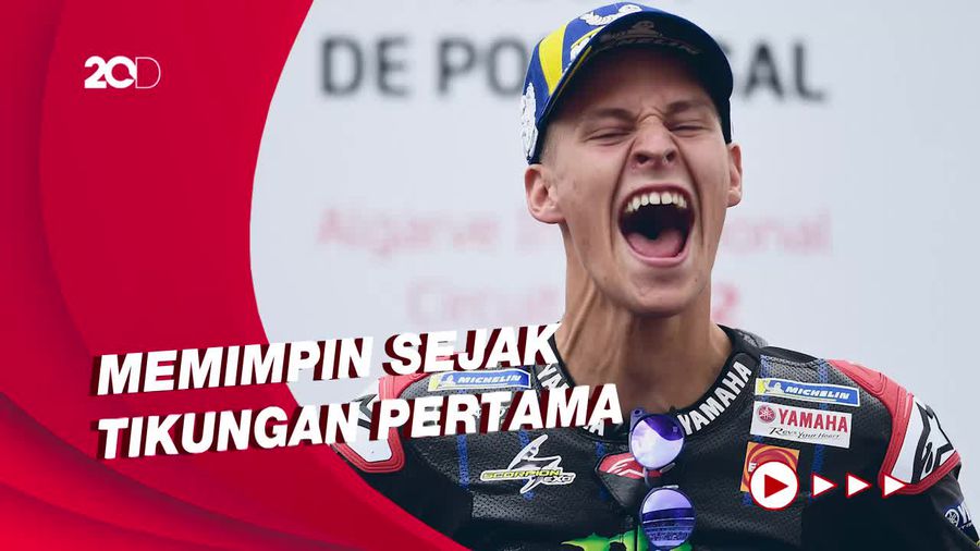 Fabio Quartararo Juara MotoGP Catalunya, Dominan Sepanjang Balapan
