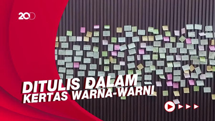 Ruang Rapat di Gedung Pakuan Banjir Pesan dan Doa untuk Eril