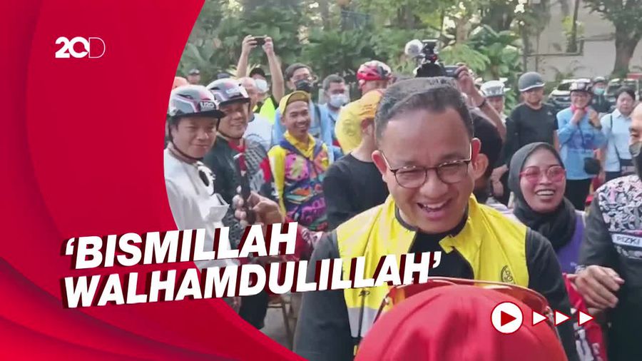 Gowes Bareng Komunitas Pesepeda, Anies Diteriaki RI 1
