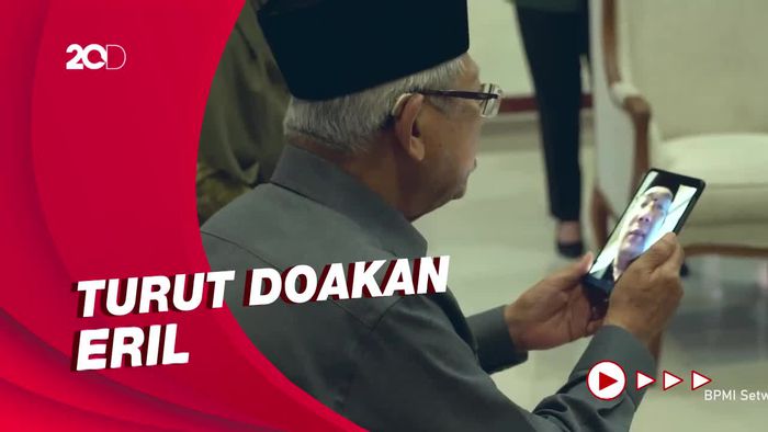 Wapres Maruf Video Call Ridwan Kamil Sampaikan Belasungkawa