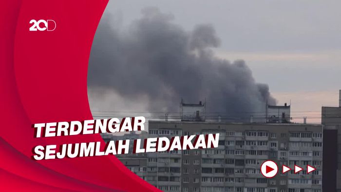 Ledakan di Kiev saat Rusia Fokus Menyerang Donbas