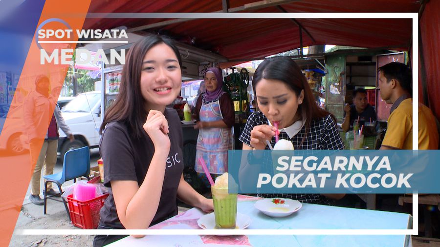 Pokat Kocok, Segar Nikmat Alpukat Dengan Serutan Es di Atasnya, Medan