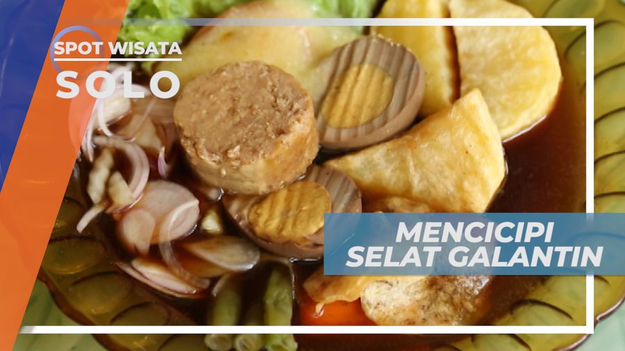 Selat Galantin, Kuliner Eropa Bercita Rasa Lidah Khas Nusantara, Solo
