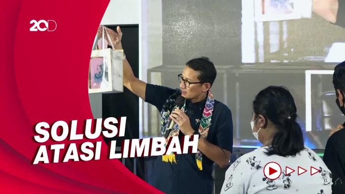 Sandiaga Apresiasi Limbah Disulap Jadi Produk Kriya di Kalsel