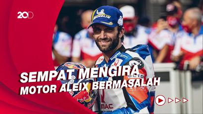 Kata Johann Zarco Usai Dapat Podium Gratisan dari Aleix Espargaro
