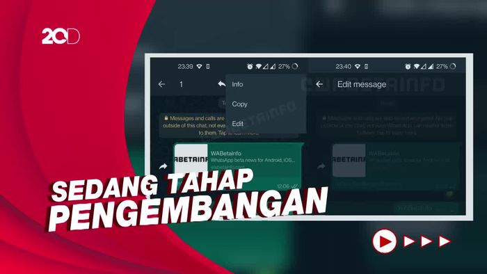 WhatsApp Sedang Siapkan Fitur Edit Pesan