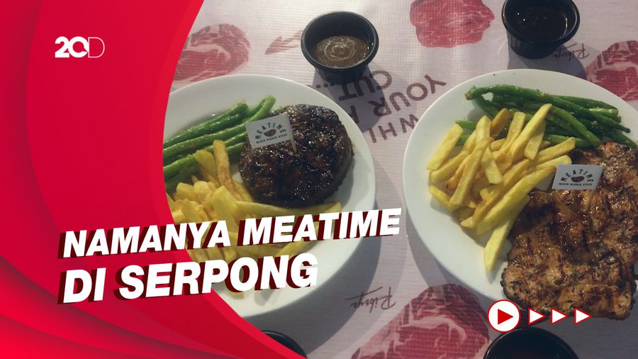 Bikin Ngiler! Steak Premium Kini Ada di Warung Tendaan