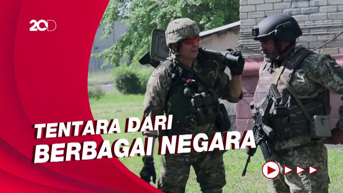 Legiun Asing di Ukraina Berkumpul untuk Lawan Rusia di Sievierodonetsk