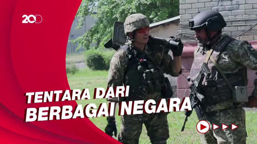 Legiun Asing di Ukraina Berkumpul untuk Lawan Rusia di Sievierodonetsk