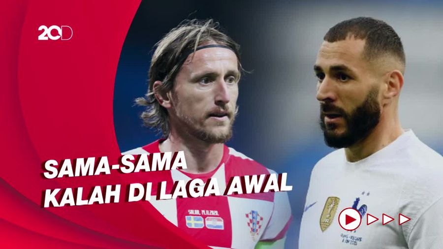 Prancis Vs Kroasia: Duel Tim dengan Masalah yang Sama
