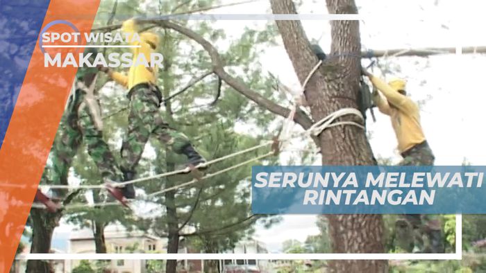 Melatih Ketangkasan Fisik dengan Melewati Rintangan, Makassar