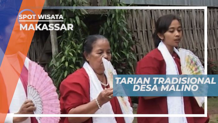 Tarian Tradisional Desa Lombasana, Makassar