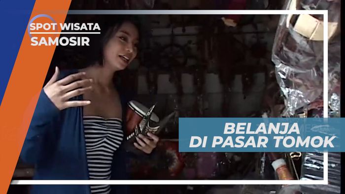 Pasar Tomok, Tempat Tepat untuk Mencari Aneka Ragam Souvenir, Samosir