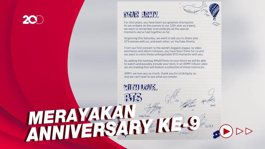 Dear ARMY, Ada Permintaan Khusus dari BTS Buat Kamu Nih...