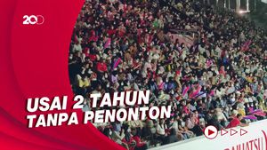 Kala Penonton Istora Bakar Semangat Hendra/Ahsan untuk Menang