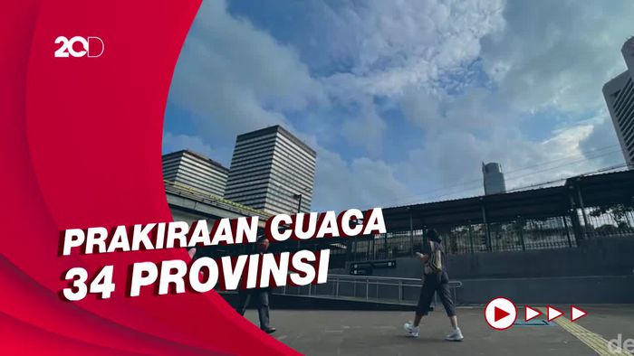 Kota-kota di Sumatera & Jawa Berpotensi Hujan, Cek Kota Anda di Sini!