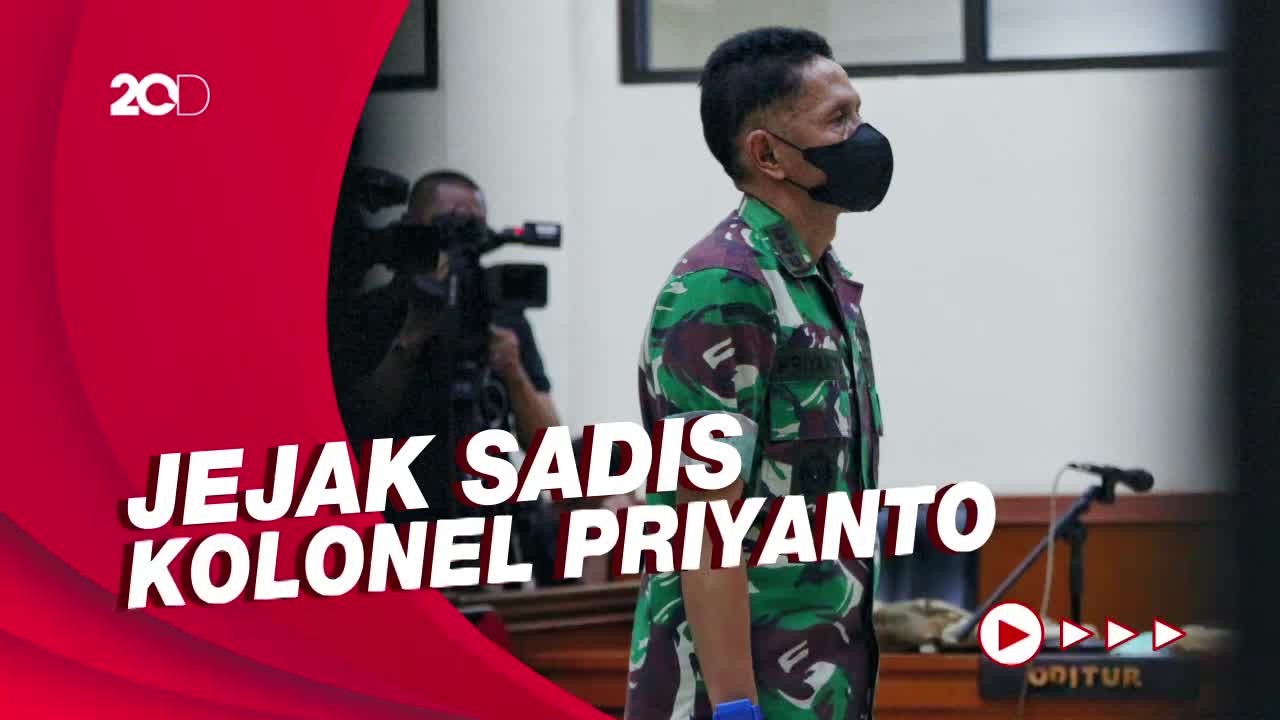 Kolonel Priyanto Bunuh Sejoli Hingga Divonis Seumur Hidup Bui