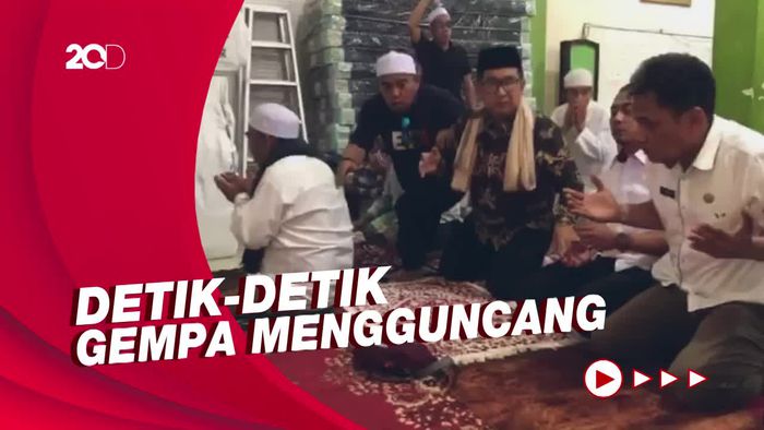 Kepanikan Pj Gubernur Sulbar Saat Diguncang Gempa Kala Doa Bersama