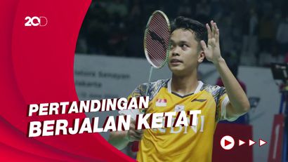 Reaksi Datar Ginting Usai Bungkam Thailand di Indonesia Masters 2022