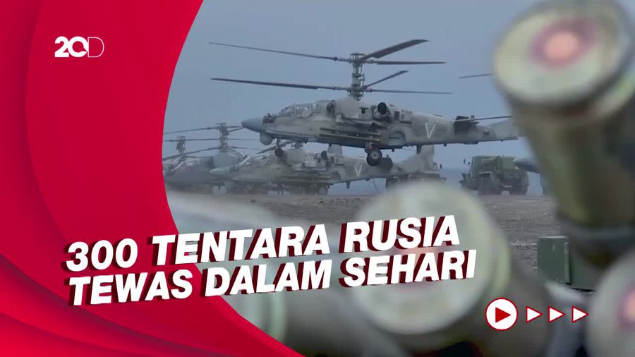 Zelenskiy Klaim Lebih dari 31.000 Tentara Rusia Tewas di Ukraina