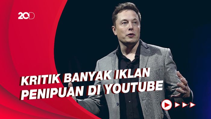 Elon Musk Jadi Bulan-bulanan Netizen Usai Kritik YouTube