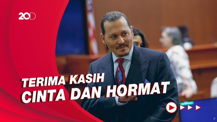 Johnny Depp Unggah Pesan Menyentuh di Video TikTok Pertamanya