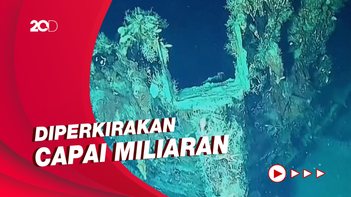 Penemuan Bangkai Kapal Berisi Harta Karun Koin di Kolombia