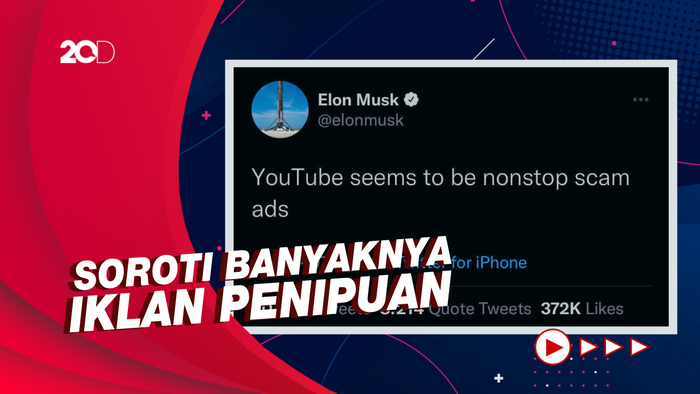 Saat Elon Musk Kritik YouTube Pakai Meme Patrick