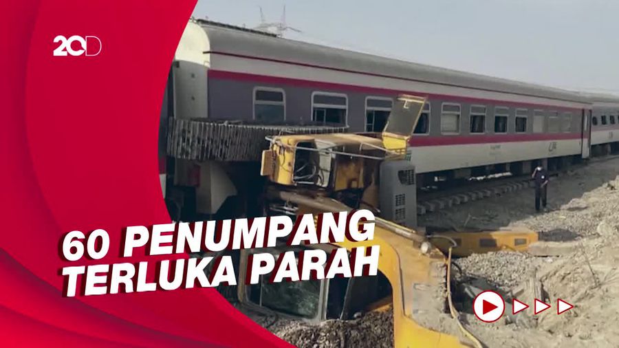Kecelakaan Kereta Api di Iran, 13 Penumpang Tewas