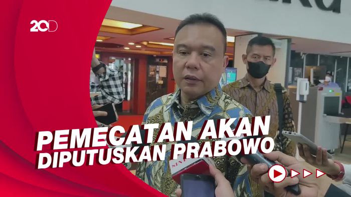 Pemecatan M Taufik Terkait Pilihan Capres? Ini Kata Gerindra