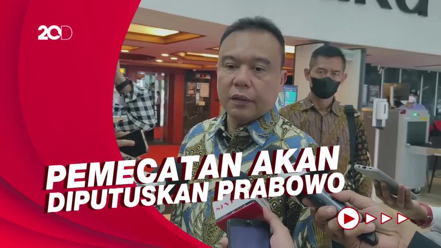 Pemecatan M Taufik Terkait Pilihan Capres? Ini Kata Gerindra