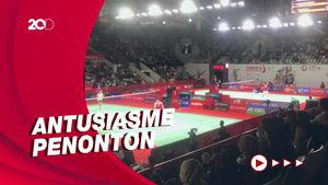 Suporter Rela Cuti Berjamaah Demi Nonton Indonesia Masters di Istora