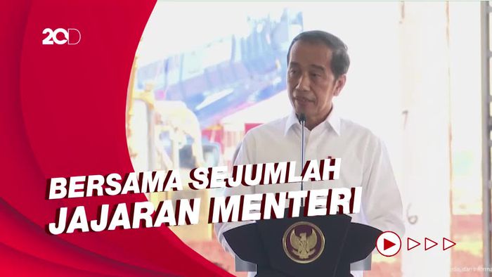 Jokowi Hadiri Seremoni Industri Baterai Listrik Terintegrasi di Batang
