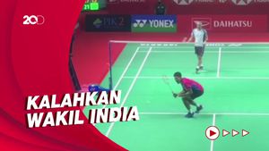 Riuh Suporter Bawa Chico Aura Melaju ke 16 Besar Indonesia Masters