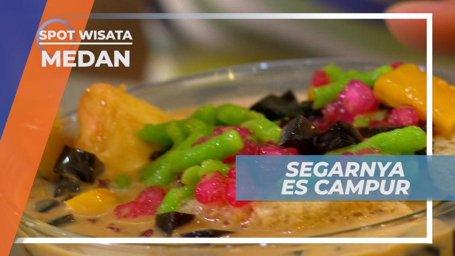 Es Campur, Hidangan Penutup yang Segar, Medan