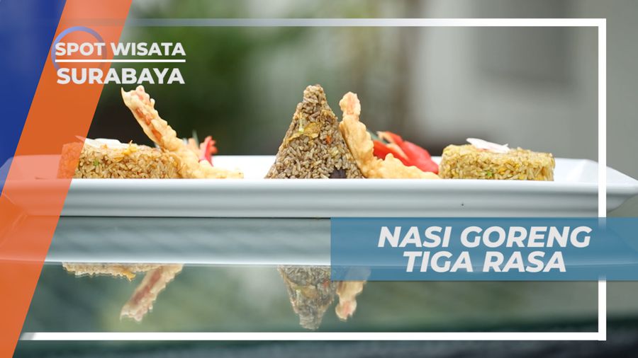 Ayam Lodoh, Rawon dan Rendang, Cita Rasa Unik Nasi Goreng Tiga Rasa Surabaya