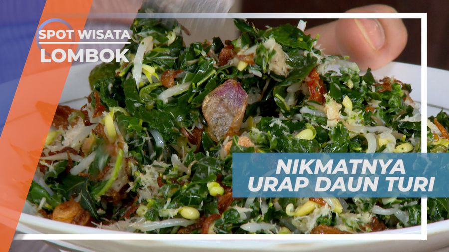 Urap Daun Turi, Kelezatan Sayuran dengan Tekstur yang Sangat Khas, Lombok
